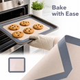 thumbnail image 5 of # Silicone Baking Mat, Non Stick Heat Resistant Silicone Oven Liner for Home Baking, Cooking and Pastry Prep, 5 of 5
