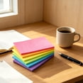 thumbnail image 4 of 6 Pcs Sticky Notes Sets,6 Colors Total 270 Sheets 4x6 Inch Tearable Message Notes | Self-Stick Notes | 45 Sheets/Pad, 4 of 7