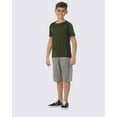 thumbnail image 4 of Real Essentials 5 Pack: Youth Dry-Fit Moisture Wicking Active Athletic Performance Short-Sleeve T-Shirt Boys & Girls, 4 of 5