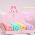 thumbnail image 4 of Cute Book Shaped Manual Pencil Sharpener With Eraser Cartoon Design School Stationery Supplies For Students, 4 of 6