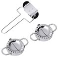 thumbnail image 3 of Stainless Steel Dough Presser Cutter+Dumpling Pie Mould Maker Pastry Tool, 3 of 8
