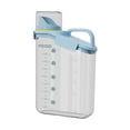 thumbnail image 1 of Contenedor de arroz de 2,8 l, gran capacidad, para el hogar Azul, 1 of 9