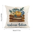 thumbnail image 3 of LSLJS Halloween Pillows Halloween Pumpkin Maple Collection Pillowcase Sofa Bedroom Cushion Pillow Set Fall Pillows, 3 of 6