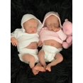 thumbnail image 3 of Muñeca Reborn Twins Ardol Realistic de 45 cm, vinilo completo, 3 of 7