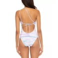 thumbnail image 4 of Becca by Rebecca Virtue ORCHID/JASPER One-Shoulder One-Piece Swimsuit, US Large, 4 of 4