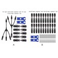 thumbnail image 4 of Monstrate Conector solar Cables profesionales Adaptador de panel fotovoltaico Conector de cable ligero 30A Conectores PV con llave Accesorios para electrodomésticos Tipo 2, 4 of 6