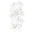 thumbnail image 2 of CIMAXIC 40pcs Chandelier Connection Ring Crystal Chandelier Split Rings Connectors,0.71"X0.39"X0.39", 2 of 5