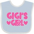 thumbnail image 3 of Inktastic Gigi's Girl Granddaughter Girls Baby Bib, 3 of 4