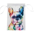 thumbnail image 5 of Garden Flag Double Sided Durable Yard Flag, Watercolor French Bulldog Fade Resistant Seasonal Flags, Suitable for Outdoor Home Lawn Patio Porch Decorative, 28x40 Inch Yard Flags, 5 of 5