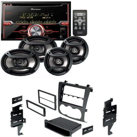 Altima 2008 Stereo Pioneer Package: CD Receiver Double Din, Pair 6.5