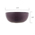 thumbnail image 3 of Mainstays 38 Ounce Round Plastic Etched Haunted House Bowl, Purple, 3 of 7