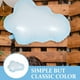 thumbnail image 2 of KAKOWELY 10 globos de aluminio con forma de nube para cumpleaños, baby shower, decoración de fiestas, etc., 2 of 4