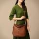 thumbnail image 5 of Bolso de mano Fossil Jolie Leather Hobo Purse Brown ZB1434200, 5 of 9