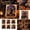A001- Style A, variant on Halloween Diamond Painting Kits, 12x12 Inch Haunted House Pumpkin Crystal Art, Spooky Ghost Bat Full Drill Paint by Numbers, DIY Halloween Decorations for Adults and Kids