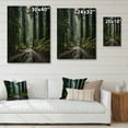 thumbnail image 4 of Designart "Redwood National and State Park in the USA II" Landscapes Print on Natural Pine Wood, 4 of 5