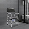 thumbnail image 3 of Waterproof Folding Shower Chair Commode Toilet Safety Chair Bathroom Seat Safty, 3 of 13