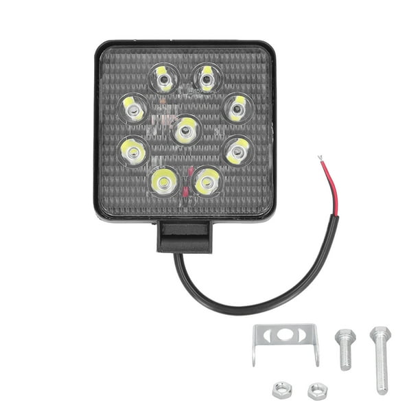 27W 9LED Luz de trabajo 2700LM Lámpara de inundación Led Luz todoterreno Proyector modificado para automóvil universal Jadeshay A