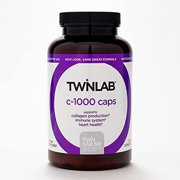 Twinlab C-1000 Caps - Antioxidant Vitamin C Supplement for Healthy Cell & Immune Support, Heart Health, Skin Health, Collagen Production, Bone Health and Joint Support - Vitamin C 1000mg 250 Capsules