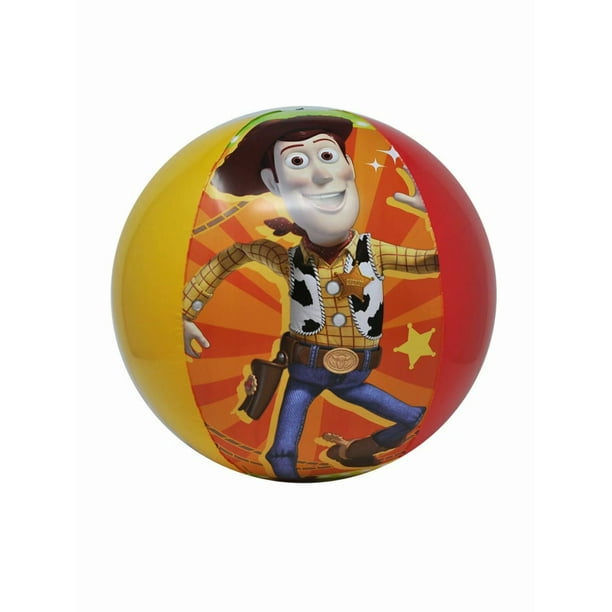 Kids Toy Story 4 Buzz Lightyear Woody Aliens Inflatable Beach Ball 13.5