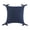Navy Blue, variant on LR Home Ayra 16" x 24" Pink Solid Cotton Adult Decorative Throw Pillow
