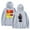 Grey-HL13143, variant on Nora En Pure Tour 2024 Hoodie Unisex Daily Commuter Fashion Printed Pullover
