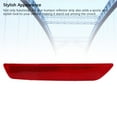 thumbnail image 4 of Rear Bumper Reflector Strip, Rear Bumper Reflector Strip Cover, Easy to Install Snap On Replacement for Old and Broken Accessories, 4 of 7