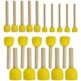 thumbnail image 2 of Vogacara 20 piezas pinceles de esponja para plantillas, esponjas para pintar DIY, pinceles para manualidades de dibujo para niños con mango de Type3, 2 of 6