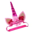 thumbnail image 1 of Flor Diadema Cinta Niños Accesorios para El Cabello - Plata, 17cm × 15cm × 6cm Rosa, 1 of 9