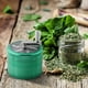 thumbnail image 3 of Herb Rotation Grinder Tea Hojas de té Vanilla Muela Herramienta Zinc Aleación Mano Trituradora Gran Capacidad Cocina Gadget Home Suministros Verde Kearding HA011038-05, 3 of 7