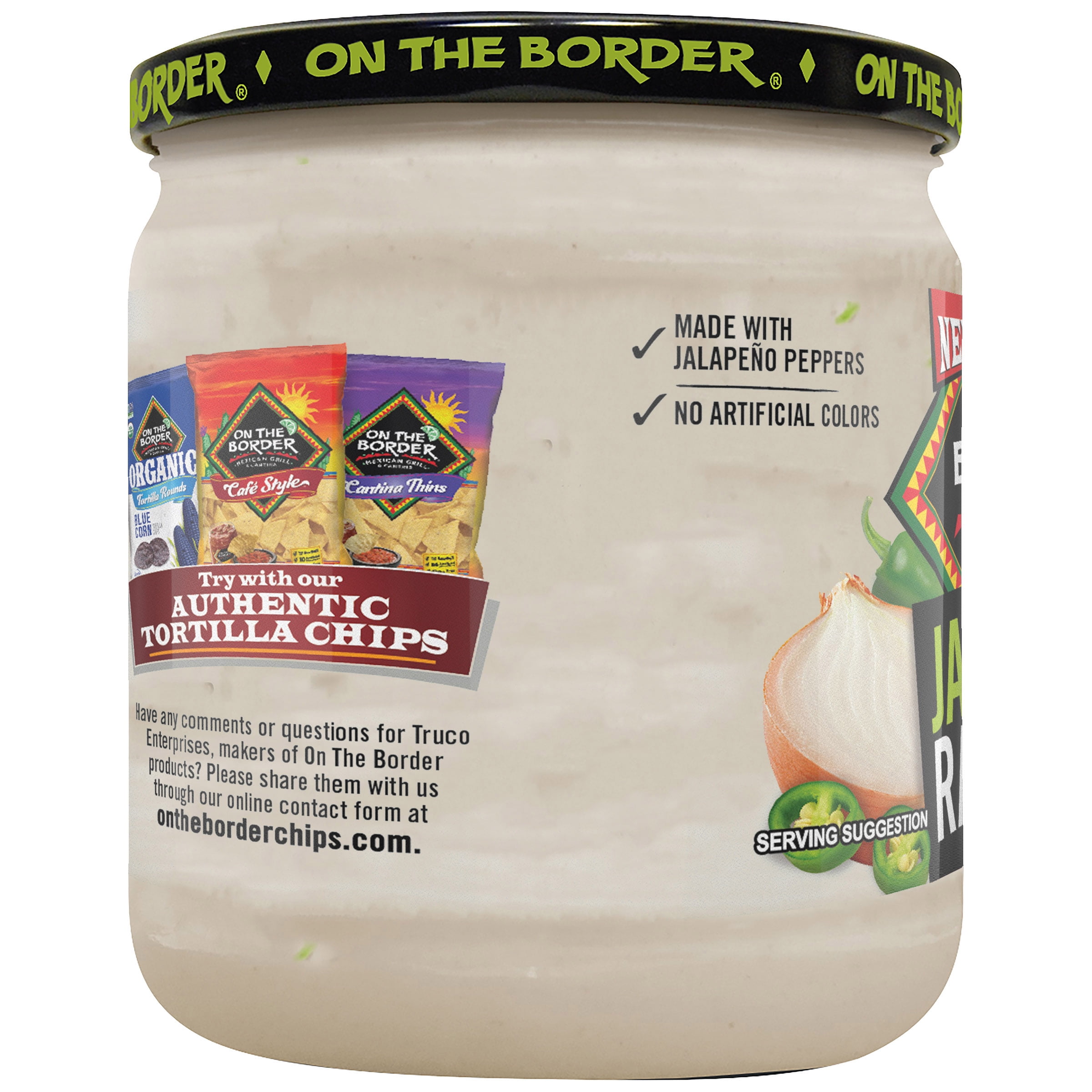 OTB Jalapeno Dip 15.5oz Jar