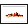 thumbnail image 2 of Art.com Louisville Kentucky City Skyline Art Print by Michael Tompsett, Black Frame Wall Art, 23" x 17", 2 of 5