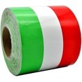 thumbnail image 1 of 6"x78" for BMW M Color Stripes Decal Sticker BMW Hood Front Rear Bumpers Side Fenders (Italian Flag Stripe Decal Sticker), 1 of 3