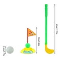 thumbnail image 2 of Plastic Mini Golf Clubs for Toddlers,Kids Golf Clubs Set,Outdoor/Indoor Golf Toys Christmas Birthday Present for Boys Girls, 2 of 5