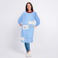 thumbnail image 3 of Shisuyan Tablier Femme Bleu Dacron 1Pcs 43.3*23.4 Po, 3 of 8