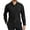 Black, variant on Long Sleeve Mens Dress Shirts Business Solid Stretch Shirts Wrinkle Free Formal Shirts with Pocket