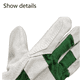 thumbnail image 3 of Guantes de trabajo de jardinería dobles, guantes de soldadura de jardinería, guantes protectores para hombres y mujeres MFZFUKR CPB-US-DYP663, 3 of 5