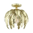 thumbnail image 3 of Livex Lighting - Acanthus - 1 Light Semi-Flush Mount in Coastal Style - 12.63, 3 of 9