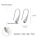 thumbnail image 2 of 925 Sterling Silver Teardrop Waterdrop Raindrop Pendant Earrings - Women's Birthday, Christmas, Mother's Day Gift, 2 of 5