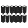 thumbnail image 3 of Pet Vet Bandage, 12Pcs Elastic Natural Latex Nonwovens Wrap  For Cows For Farm Black, 3 of 8
