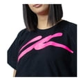 thumbnail image 4 of Crop Top para Mujer Atletica Talla M Negro Manga Corta, 4 of 4