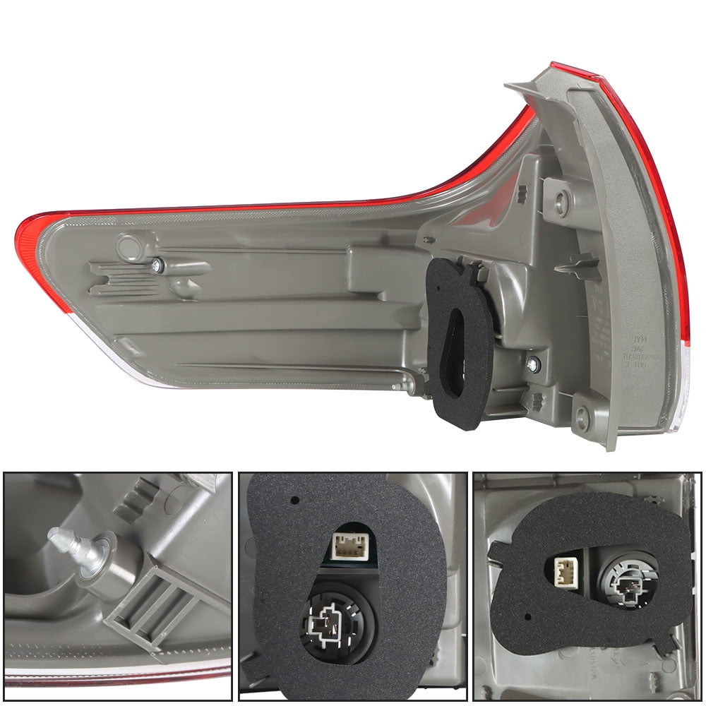 LABLT Passenger Side Tail Light Replacement for 2011-2014 Toyota Sienna Base LE Limited XLE Rear Tail Light Lamp Right 8155008030 TO2805107