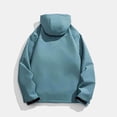 thumbnail image 4 of Puntoco Chaqueta De Algodón Cálida De Invierno Con Cremallera De Color Sólido Y Capucha Informal Para Hombre, Parkas De Manga Larga, 4 of 9