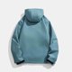 thumbnail image 4 of Puntoco Chaqueta De Algodón Cálida De Invierno Con Cremallera De Color Sólido Y Capucha Informal Para Hombre, Parkas De Manga Larga, 4 of 9