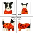 thumbnail image 5 of Suéter de Halloween para perros y gatos Disfraz de Halloween para perros Jersey de calabaza para mascotas de Halloween Jersey de punto de punto de calabaza para gatos naranja, 5 of 5