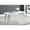 White, variant on Clear Glass Shelf / Living Room Organization Aid / Functional Coffee Table