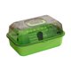 thumbnail image 3 of Caja de transporte para hámster de animales pequeños, jaula portátil para hámster, casa de juego para ejercicio, contenedor pequeño para mascotas para Verde, 3 of 8