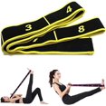 thumbnail image 3 of 2 Pack Yoga Stretch Straps, Fitness Bands, Resistance Bands, Training Bands, Resistance Latin Bands, Multi-Loop Adjustable Exercise Band, for Fitness, 3 of 4