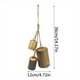 thumbnail image 4 of (Un oro) Campana de vaca de metal desgastada Cliftina Campana de vaca de metal desgastada, 4 of 5