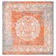 thumbnail image 3 of Unique Loom 3131289 8 x 8 ft. Olwen New Classical Square Rug, Terracotta, 3 of 10