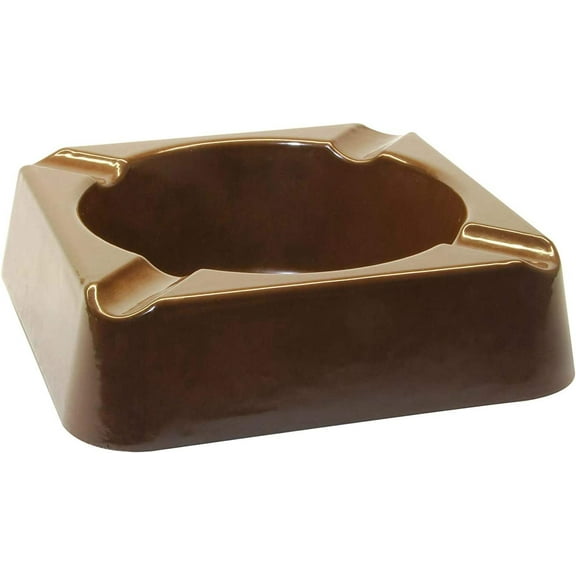 Stinky Cigar Ashtrays Stinky Composite 4 Cigar Ashtray, Brown